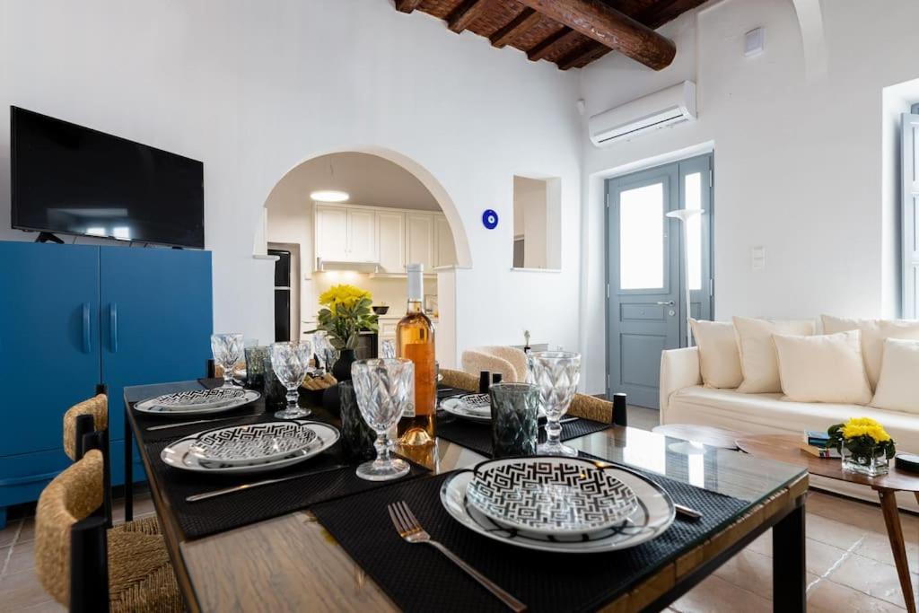 Venghera Naousa Apartment In The Heart Of Naousa Esterno foto